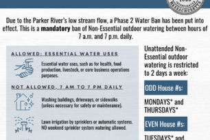 Georgetown Water Department Reports Phase 2 Water Ban is Now in Effect Georgetown Water Department Reports Phase 2 Water Ban is Now in Effect